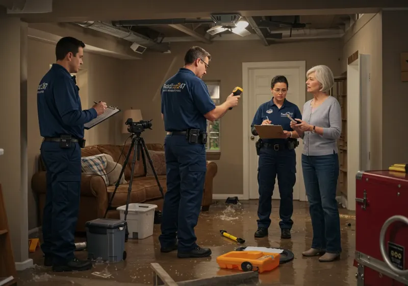 Water Damage Assessment and Insurance Documentation process in South Houston, TX