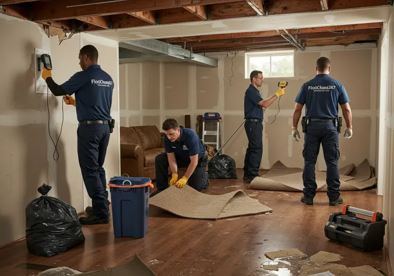 Flood DamageMaterial Assessment and Debris Removal process in South Houston, TX
